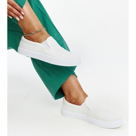 Suraya fehér szövet tornacipő 1