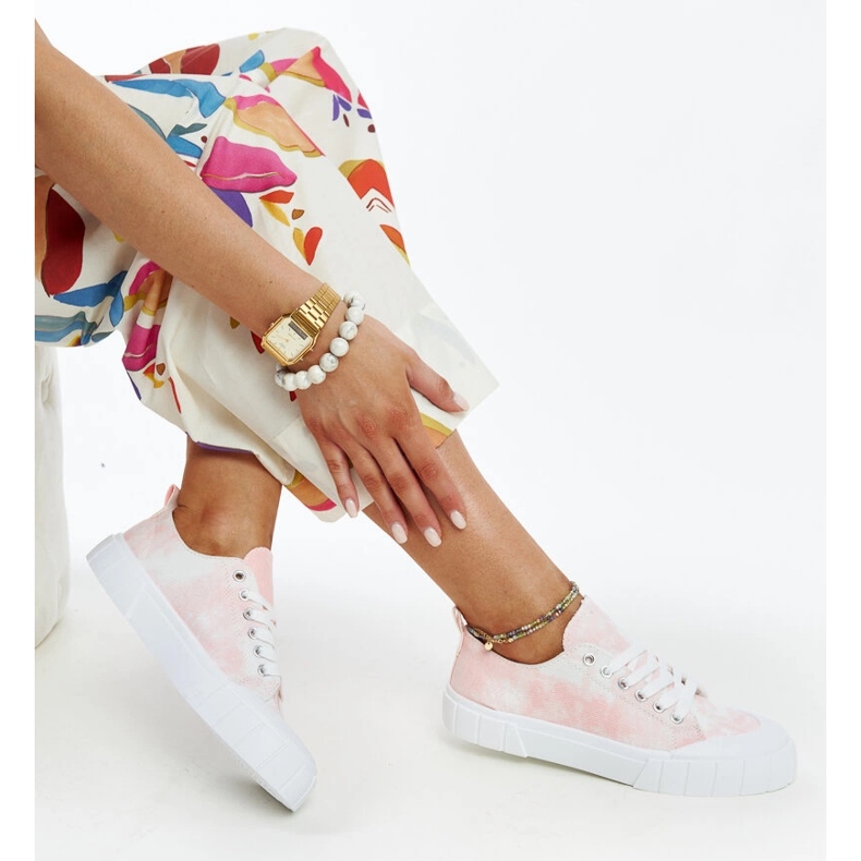 Pink Jerina szövet tornacipő rózsaszín 1