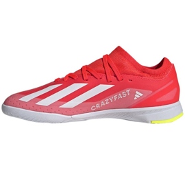 Adidas X Crazyfast League In Jr IF0684 futballcipő piros 1