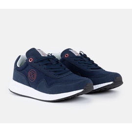 Sötétkék férfi Cross Jeans tornacipő 1