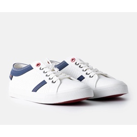 Fehér férfi Cross Jeans tornacipő 1