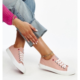 Rózsaszín női Cross Jeans tornacipő 1