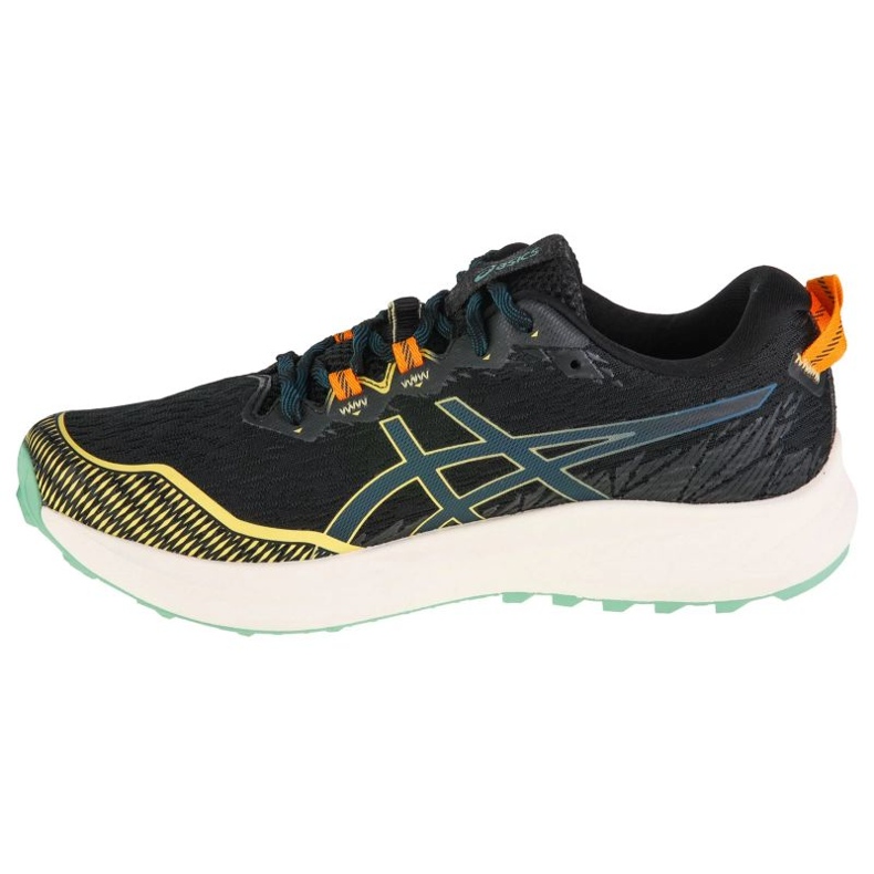 Asics Fuji Lite 4 M 1011B698-002 futócipő fekete 1