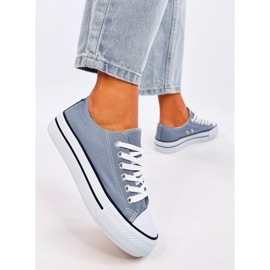 Klasszikus női tornacipő Fargis L.BLUE kék 2