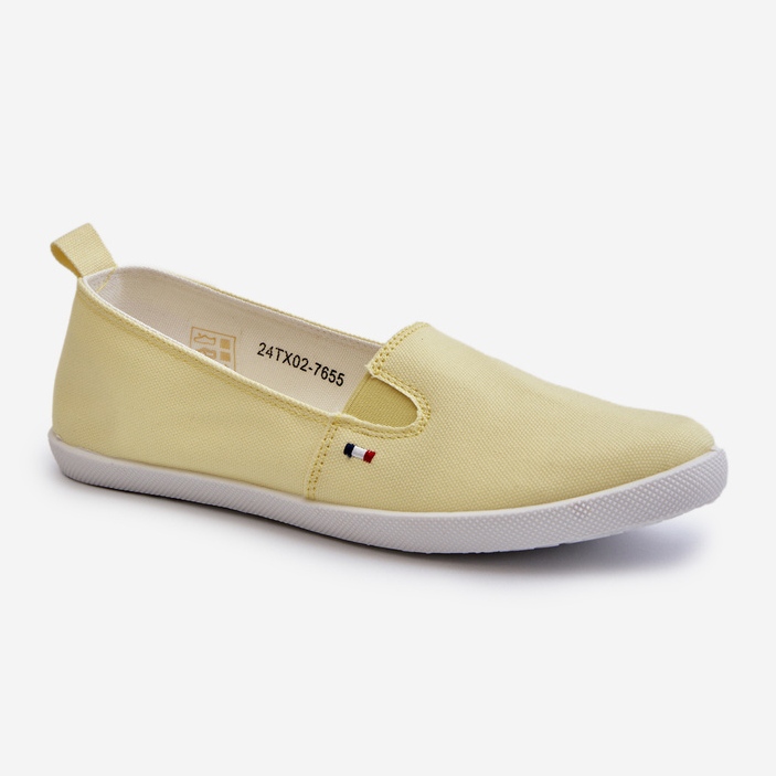 Női Slip-On Sneakers Sneakers Sárga Adrancia 1