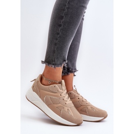 Női Platform tornacipő Barna Lenivia 2