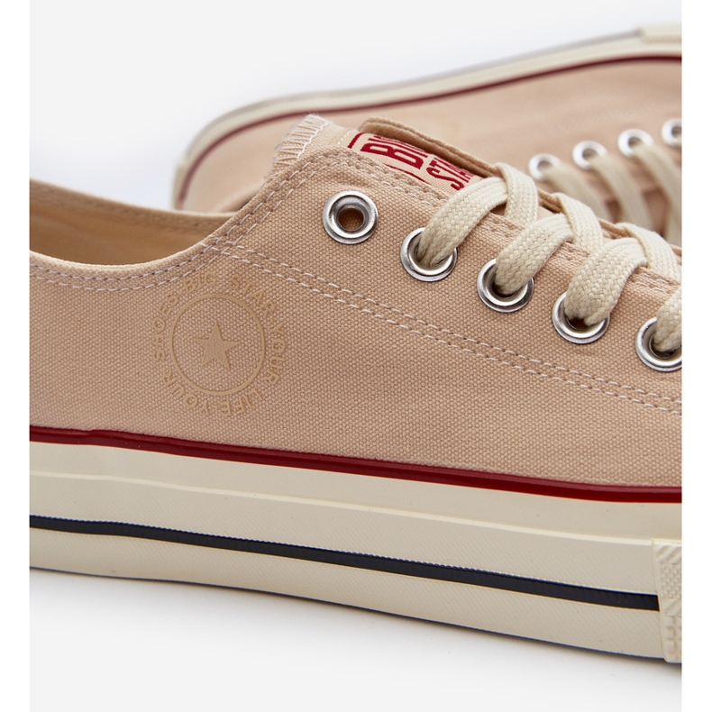 Férfi alacsony tornacipő Big Star NN174100 bézs 2