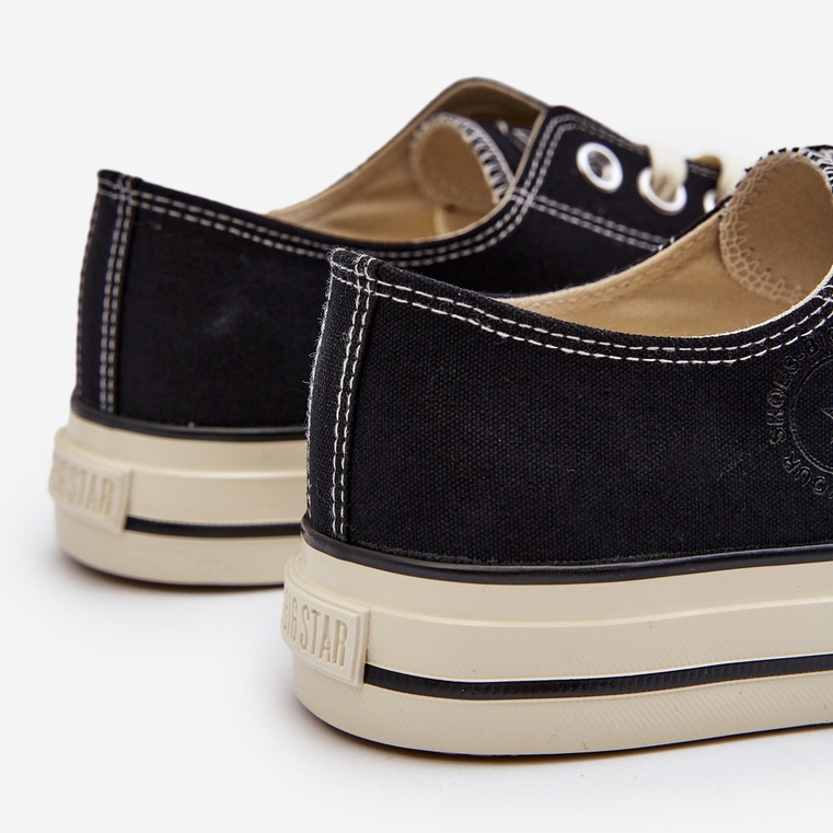 Férfi alacsony tornacipő Big Star NN174099 fekete 2