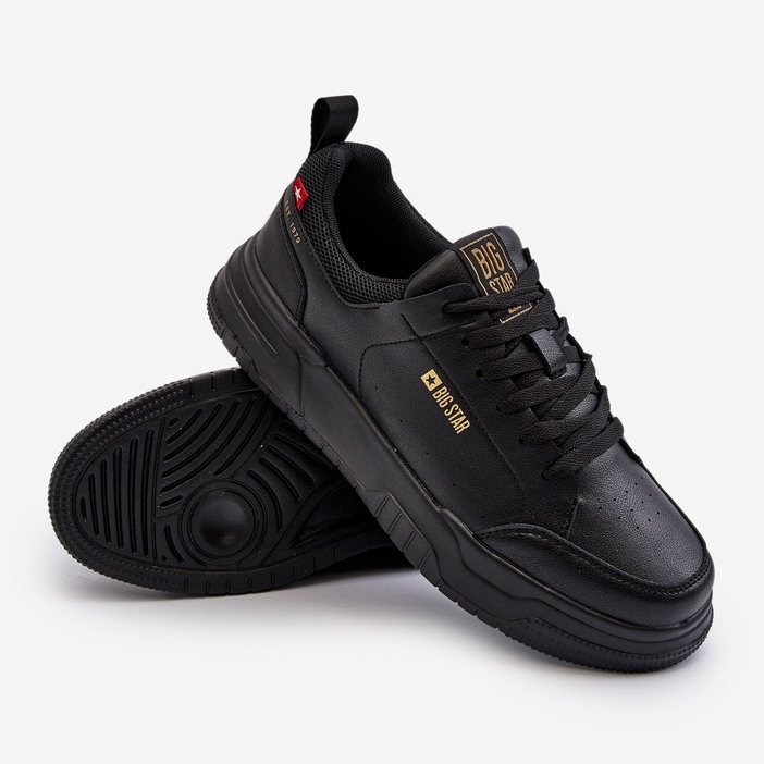 Férfi tornacipő Memory Foam System Big Star NN174148 Fekete 2 Férfi tornacipő Memory Foam System Big Star NN174148 Fekete 2