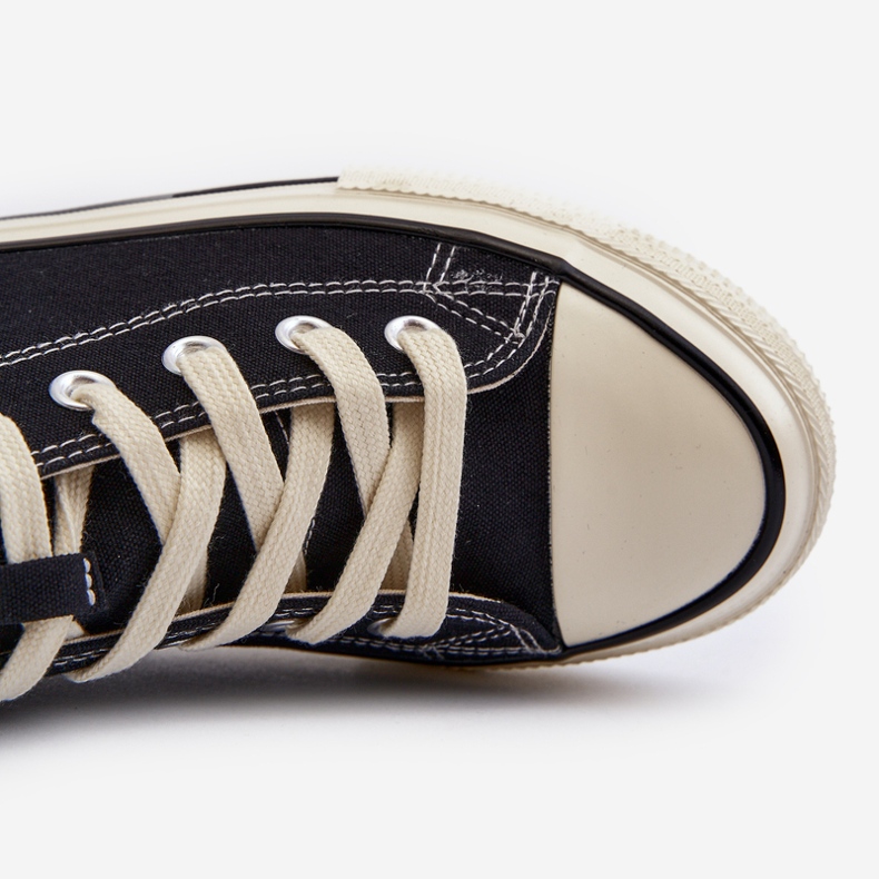 Férfi magasszárú tornacipő Big Star NN174109 fekete 2