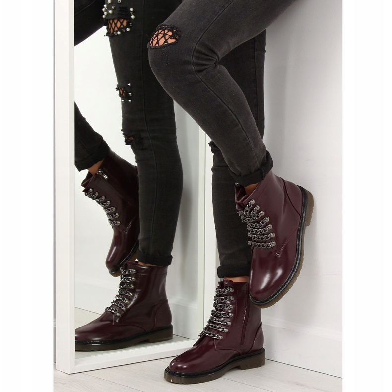 Martensiaki DD32 Piros csizma 2