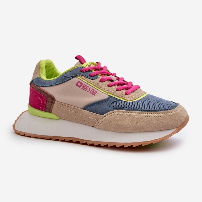 Női tornacipő Memory Foam System Big Star NN274692 Többszínű kék 1