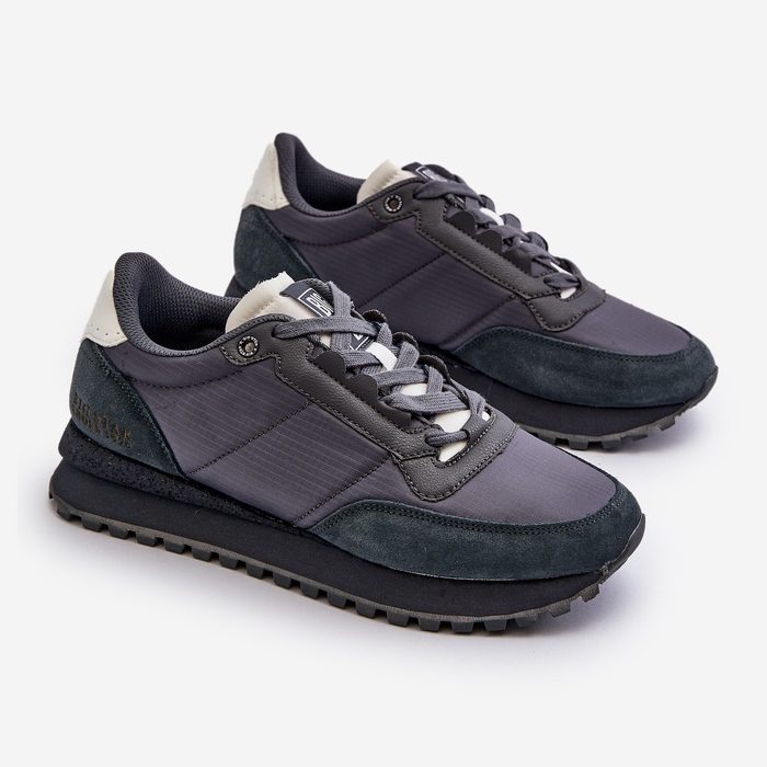 Férfi tornacipő Memory Foam System Big Star NN174326 sötétkék 1