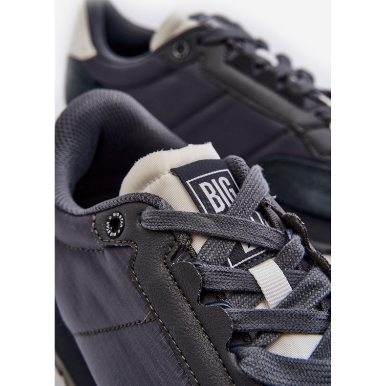 Férfi tornacipő Memory Foam System Big Star NN174326 sötétkék 2