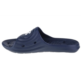 Férfi Under Armour Locker IV SL 3023758-401 sötétkék hab papucs 1