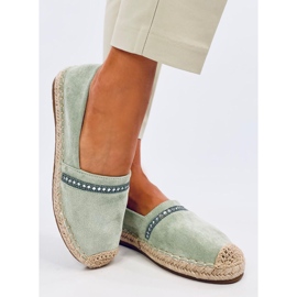 Etance Green női espadrillák zöld 2 Etance Green női espadrillák zöld 2