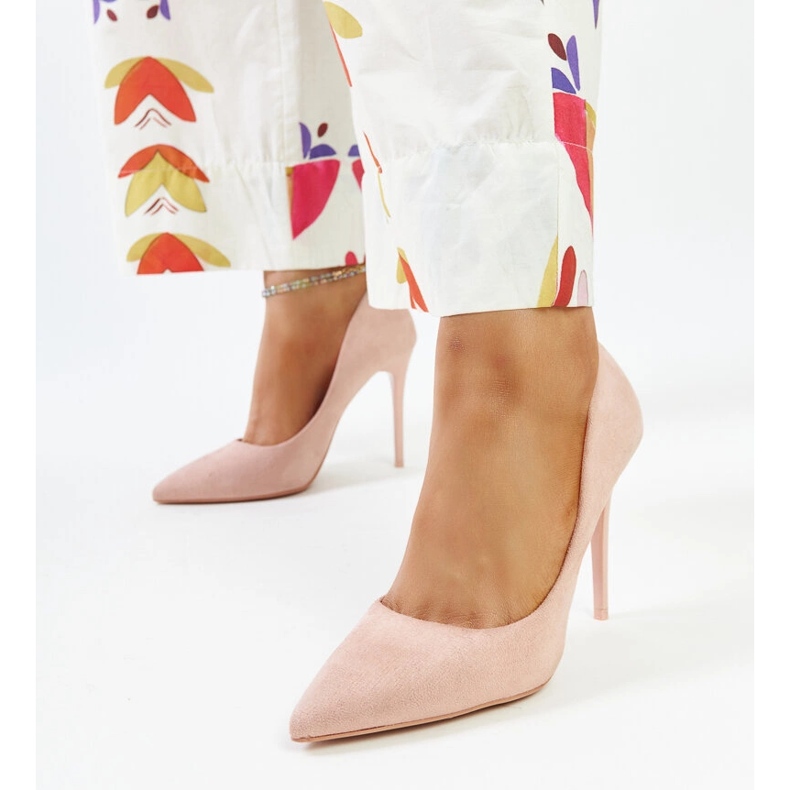 Rózsaszín magassarkú, bőr betéttel Amedie 1 Rózsaszín magassarkú, bőr betéttel Amedie 1