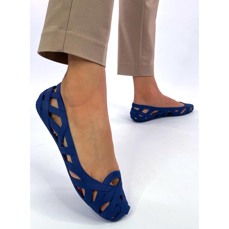 Meliski áttört balett lakások Chassa Navy kék 1