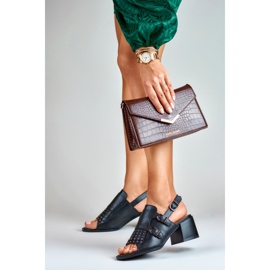 La.Fi Fekete szandál szegecsekkel 1 La.Fi Fekete szandál szegecsekkel 1