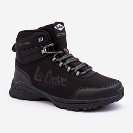 Férfi szigetelt túracipő Lee Cooper LCJ-22-01-1404M fekete 1