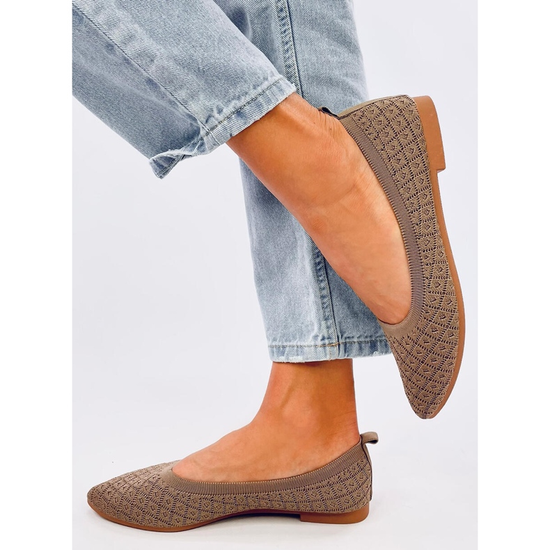 Balart Khaki mandulás zoknis cipő barna 2