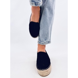 Rigois Black áttört espadrillák fekete 1