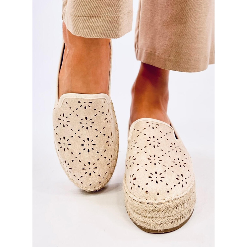Rigois Beige áttört espadrillák bézs 1 Rigois Beige áttört espadrillák bézs 1