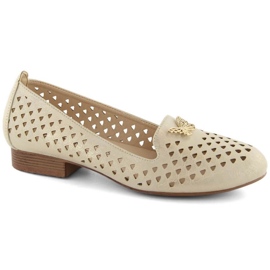 M.Daszyński W SAN35 arany áttört cipő aranysárga 1