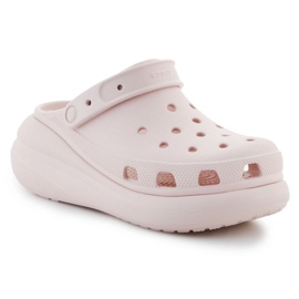 Crocs Classic Crush Clog 207521-6UR flip-flop rózsaszín 1