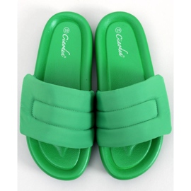 Cueto Green nylon papucs zöld 1