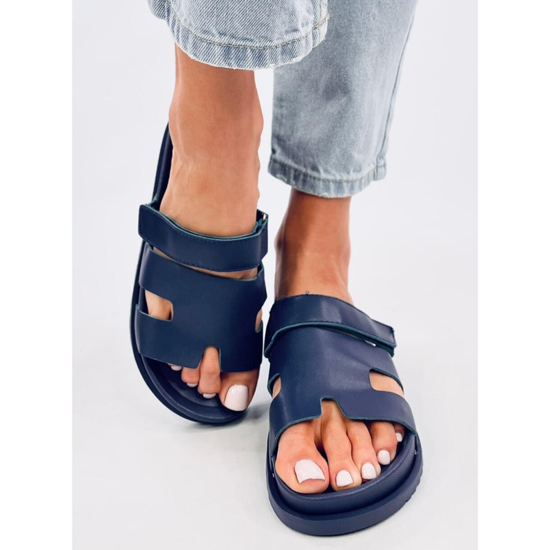 Női Tawny Blue papucs kék 1