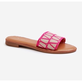 Női lapos papucs Fuchsia Traivea rózsaszín 1