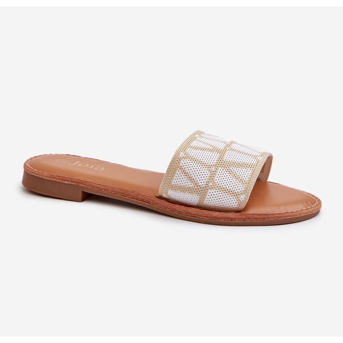 Női lapos sarkú flip-Flops bézs Traivea 1
