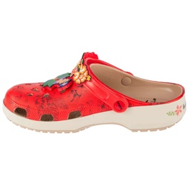 Crocs Klasszikus klumpa Frida Kahlo Classic Clog 209450-2Y2 piros 1