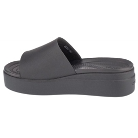 Crocs Brooklyn Platform Slide 208728-001 papucs fekete 1 Crocs Brooklyn Platform Slide 208728-001 papucs fekete 1