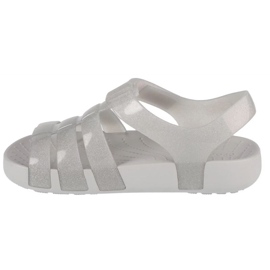 Crocs Isabella Glitter gyerekszandál 209836-0IC színtelen 1