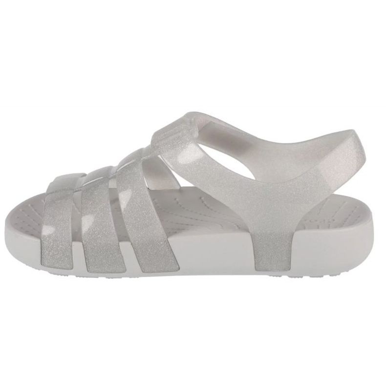 Crocs Isabella Glitter gyerekszandál 209836-0IC színtelen 1