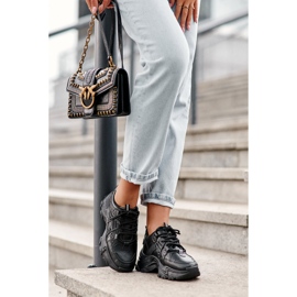 News Vaskos női sportcipő tornacipő fekete Toderus 2