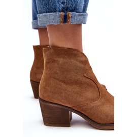 S.Barski Velúr Cowboy csizma cipzárral D&A SN622-29 Camel barna 2 S.Barski Velúr Cowboy csizma cipzárral D&A SN622-29 Camel barna 2