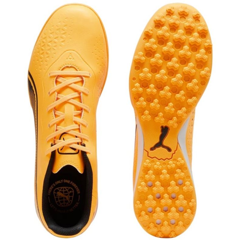 Puma King Match Tt M 107260 05 futballcipő narancssárga 2