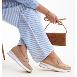 Barna perforált Muna cipő 1