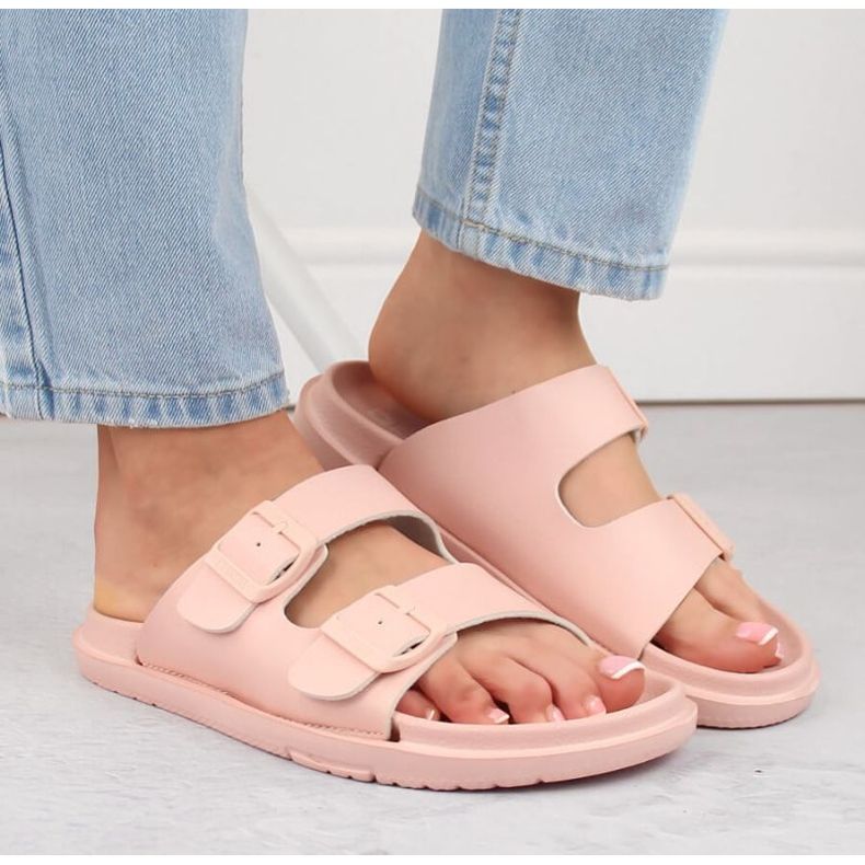 Big Star INT2004D meztelen hab papucs csatokkal 2