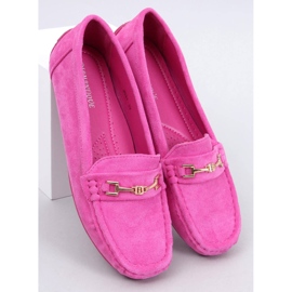 Női velúr mokaszin Sourd Fuchsia rózsaszín 1