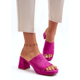 Seastar Női magassarkú papucs Fuchsia Bralya rózsaszín 2 Seastar Női magassarkú papucs Fuchsia Bralya rózsaszín 2