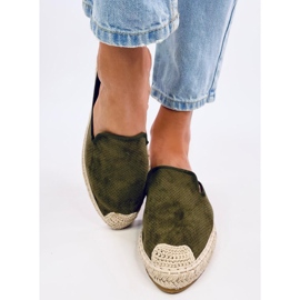 Carmen Green espadrilles női papucs zöld 1