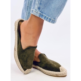 Carmen Green espadrilles női papucs zöld 2