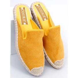 Carmen Yellow espadrilles női papucs sárga 2