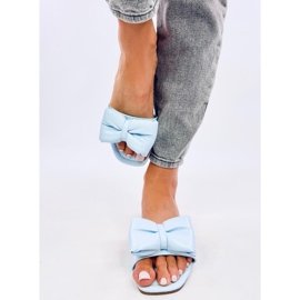 Mili Blue papucs masnival kék 1