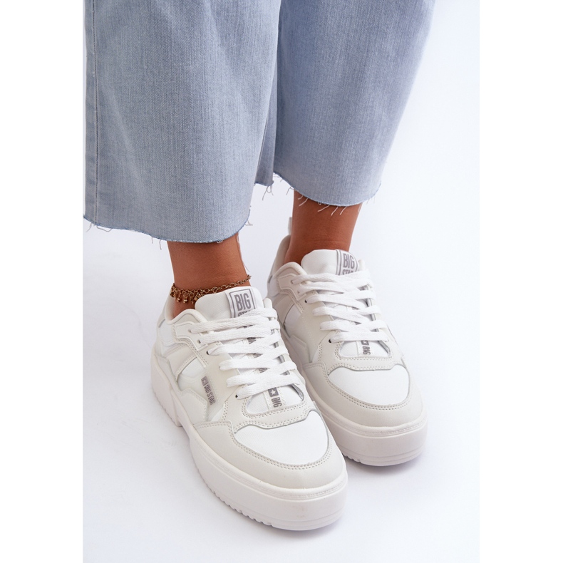 Big Star női tornacipő NN274357 Memory Foam System fehér 1