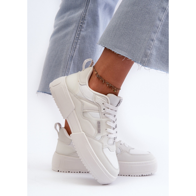 Big Star női tornacipő NN274357 Memory Foam System fehér 2